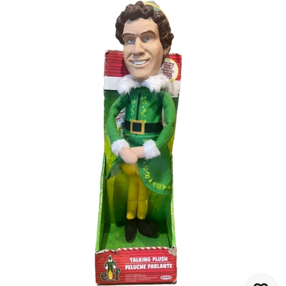 Elf will Farrell Christmas talking plush